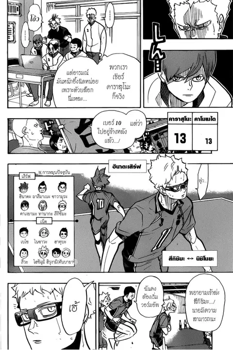 Haikyuu!! ตอนที่ 363 — หน้า 16 จาก 18