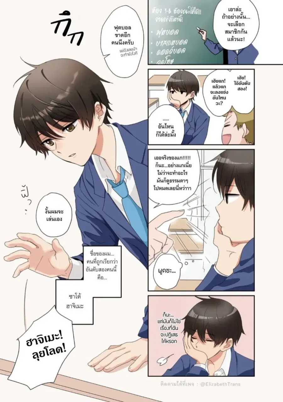 Nibanme na Boku to Ichiban no Kanojo ตอนที่ 1 — หน้า 1 จาก 35