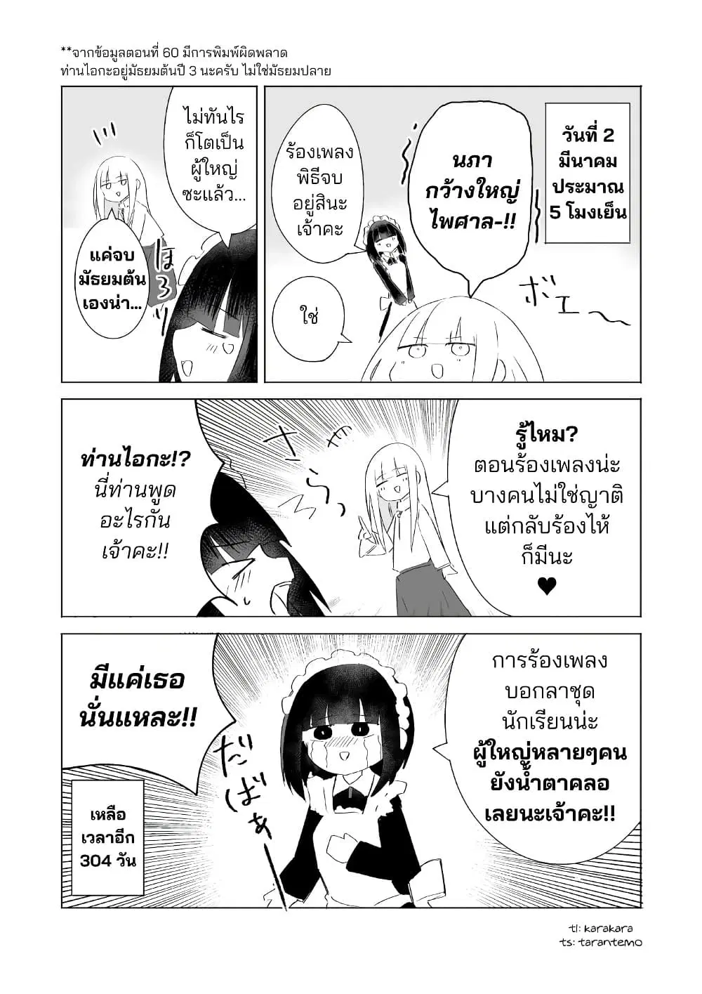 A Story About A Maid Conquering A Young Lady Within A Year ตอนที่ 13 — หน้า 1 จาก 6