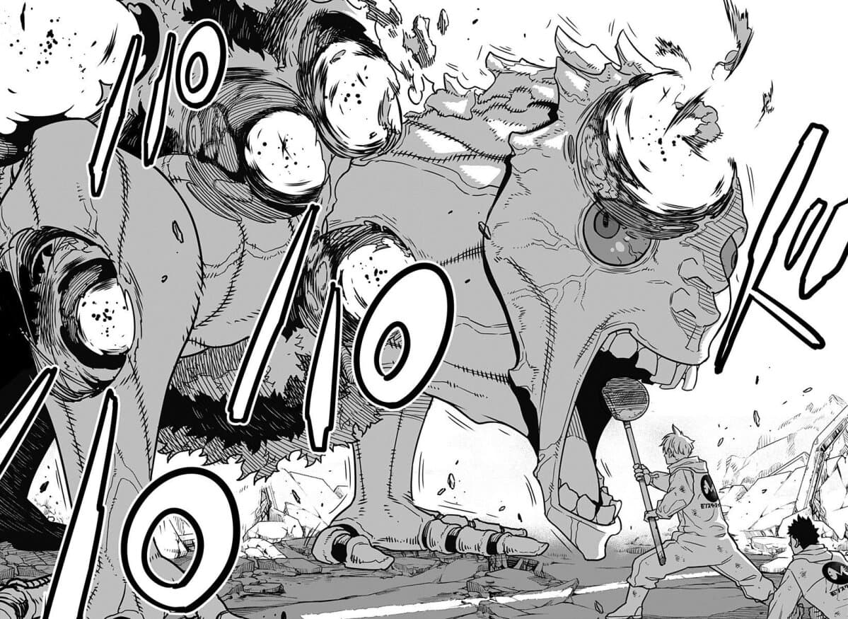 Kaiju no.8 ไคจูหมายเลข 8 ตอนที่ 1 — หน้า 38 จาก 53