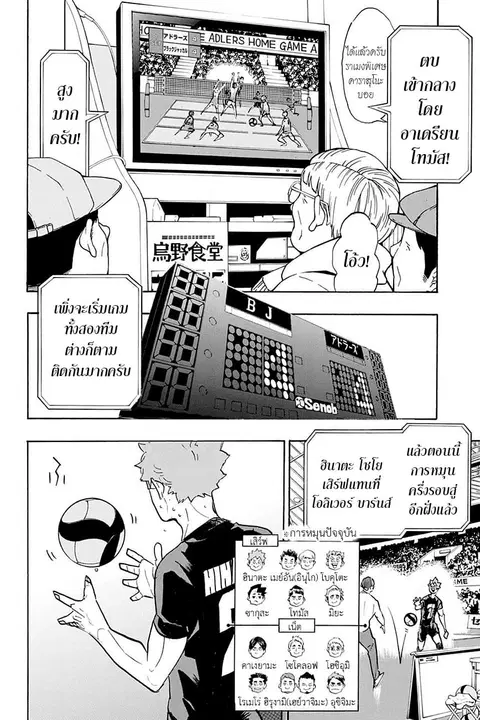Haikyuu!! ตอนที่ 383 — หน้า 2 จาก 17