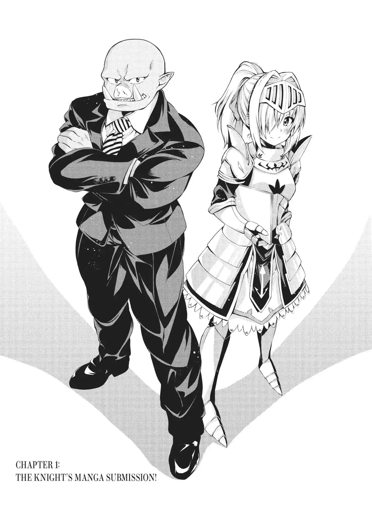 Orc Henshuusha to Onna Kishi Mangaka-san ตอนที่ 1 — หน้า 6 จาก 34