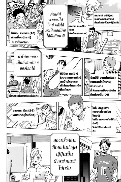 Haikyuu!! ตอนที่ 402 — หน้า 12 จาก 23