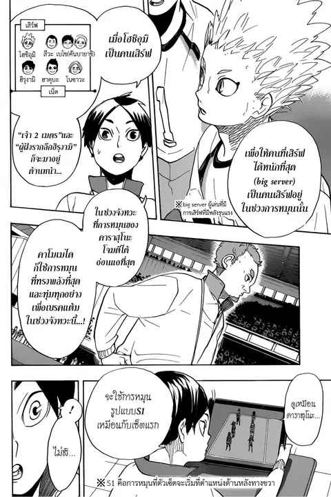 Haikyuu!! ตอนที่ 346 — หน้า 16 จาก 22
