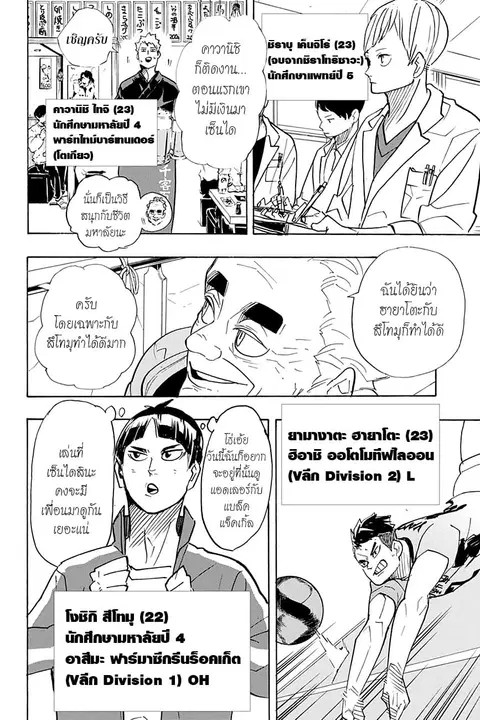Haikyuu!! ตอนที่ 380 — หน้า 2 จาก 14