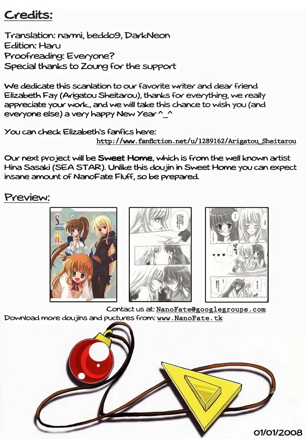 Mahou Shoujo Lyrical Nanoha dj : Thunder Bird ตอนที่ 1 — หน้า 67 จาก 68