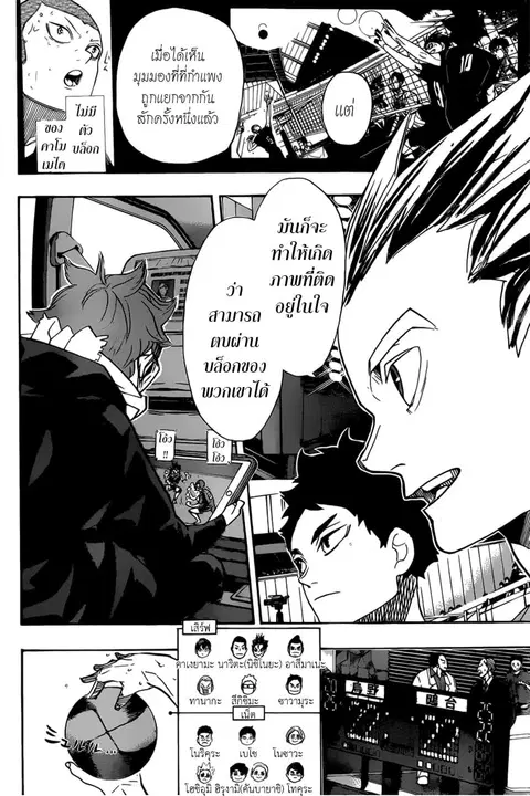 Haikyuu!! ตอนที่ 366 — หน้า 14 จาก 15